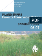 2006-2007 Annual Report, Inland Empire Natural Resources Conservation  