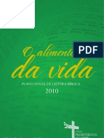 O Alimento da Vida para todas as gerações