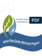 Native Plant Garden Mini-Grant Opportunity  