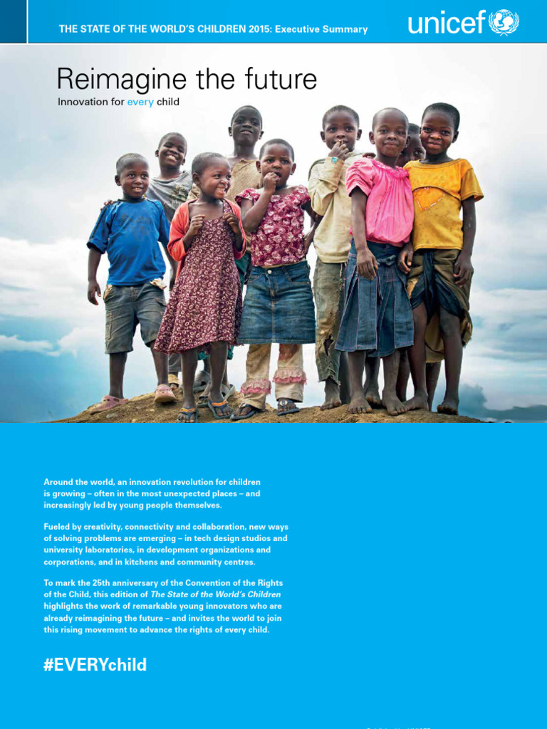 UNICEF 2015: Innovation for Every Child | PDF | Poverty | Poverty ...