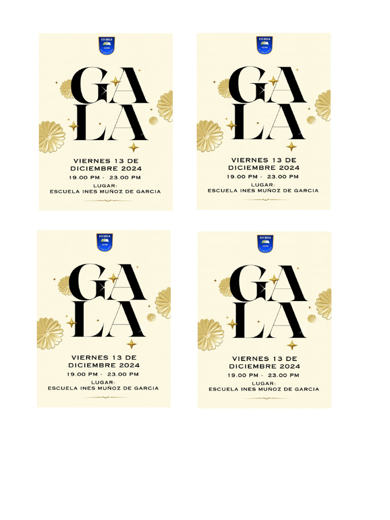Gala 2024 | PDF