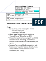 Income From House Property