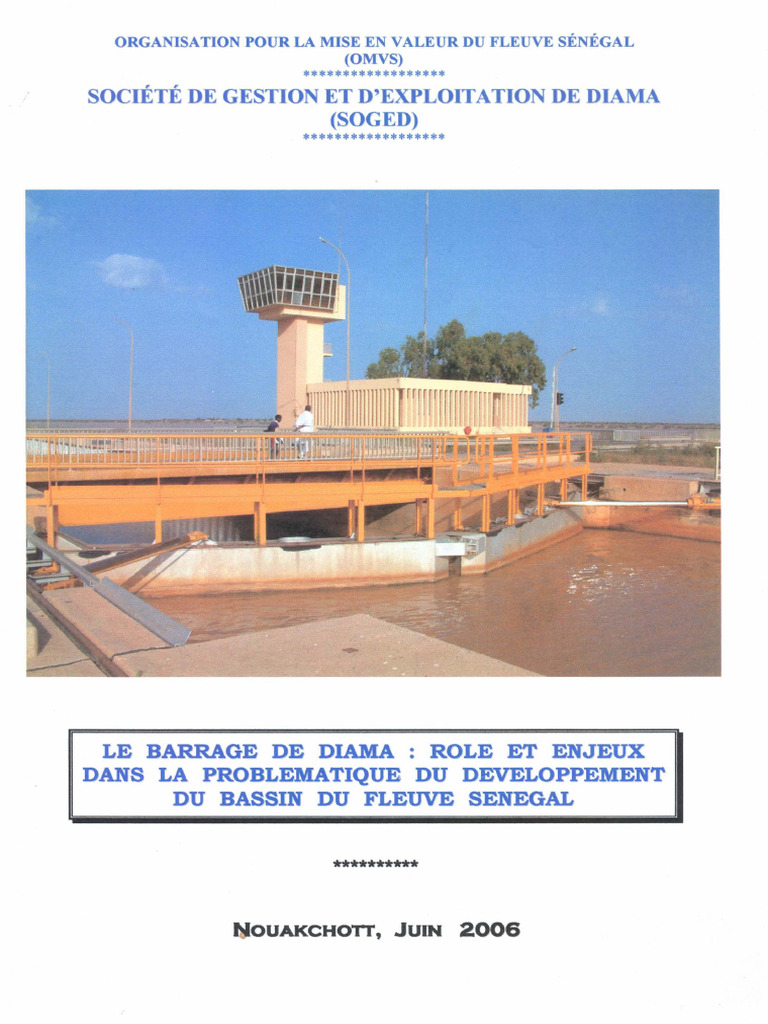 Rôle du Barrage de Diama dans le Sénégal | PDF | Barrage | Sciences de ...