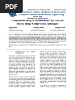 Comparative Analysis of Embedded Zero Tree and Fractal Image Compression Techniques