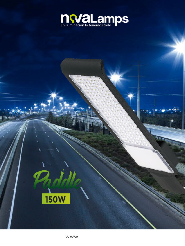 Ficha Tecnica Paddle 150w-1 | PDF