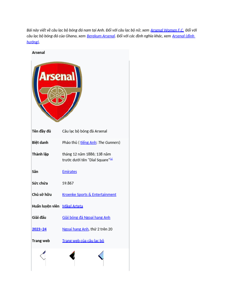 Arsenal 1 | PDF