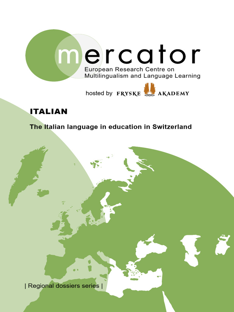Italian Language Education in Switzerland | PDF | Switzerland ...