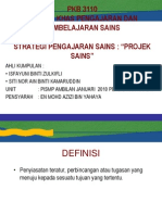 Strategi - Projek Sains