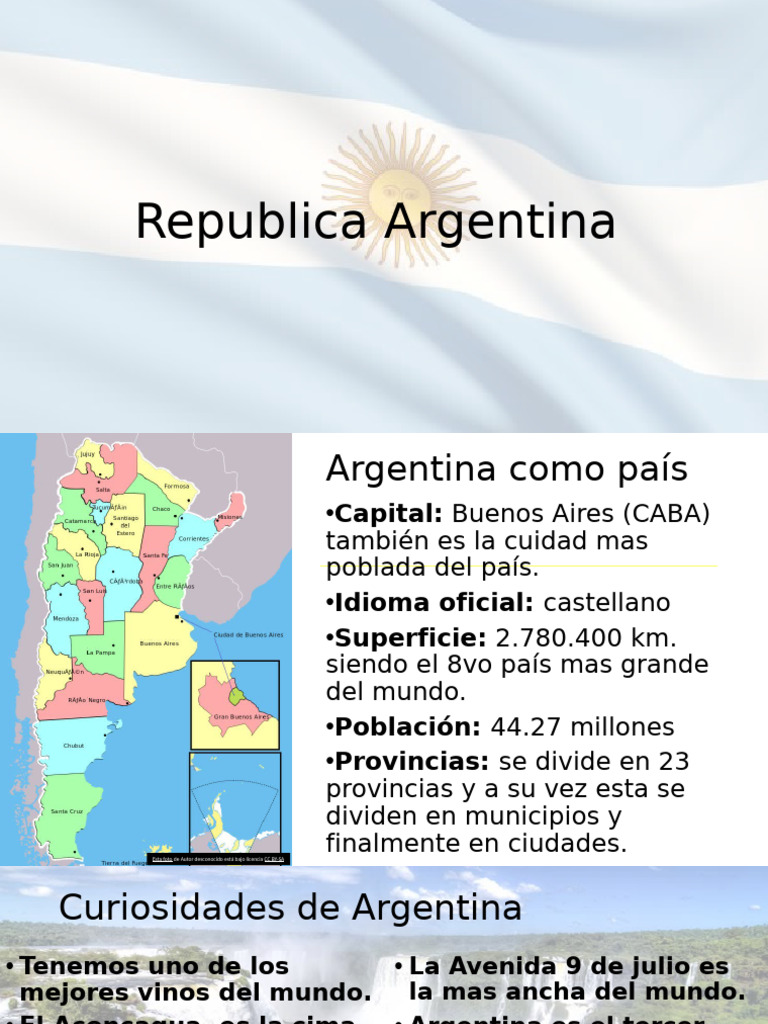 Argetina presentacion | PDF