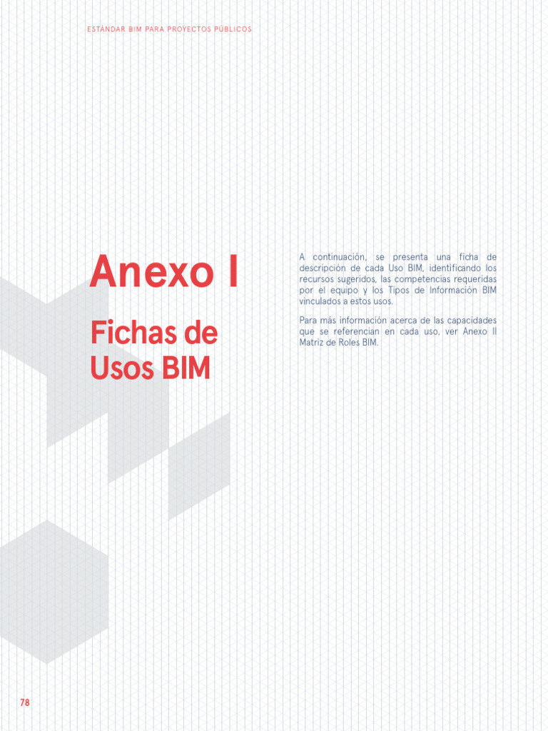 Estandarización de Usos BIM | PDF | Software | Modelado de información ...