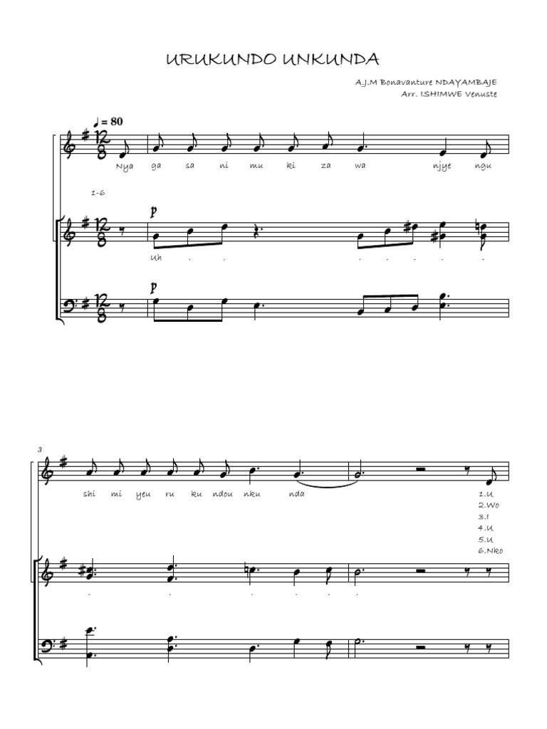 Urukundo Unkunda | PDF