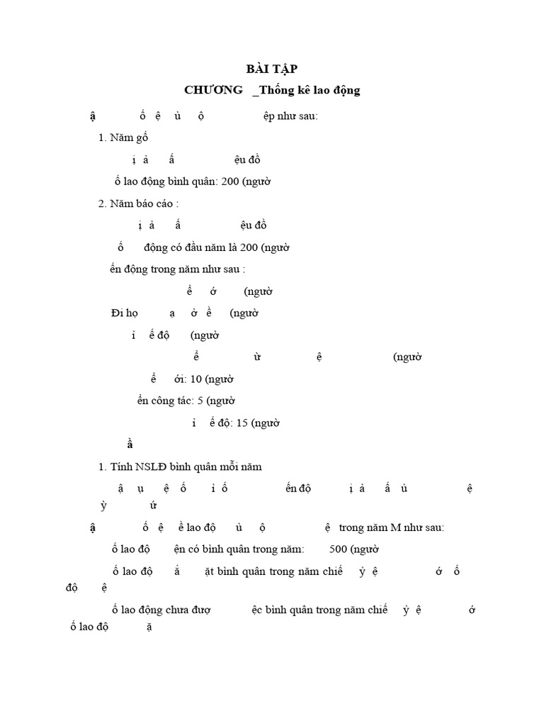 Baitap Chuong 3 | PDF