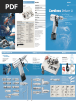 Stryker TPX Micro Power Tools Overview | PDF | Drill | Usability