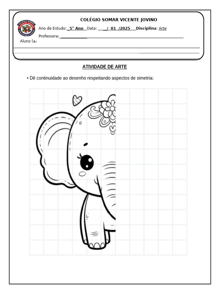 Atividade de Arte para 5º Ano | PDF