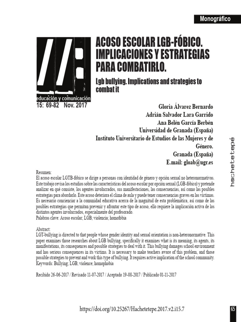 Hugo - Heredia, Libro 1web-65-76 | PDF | Acoso sexual | Bisexualidad