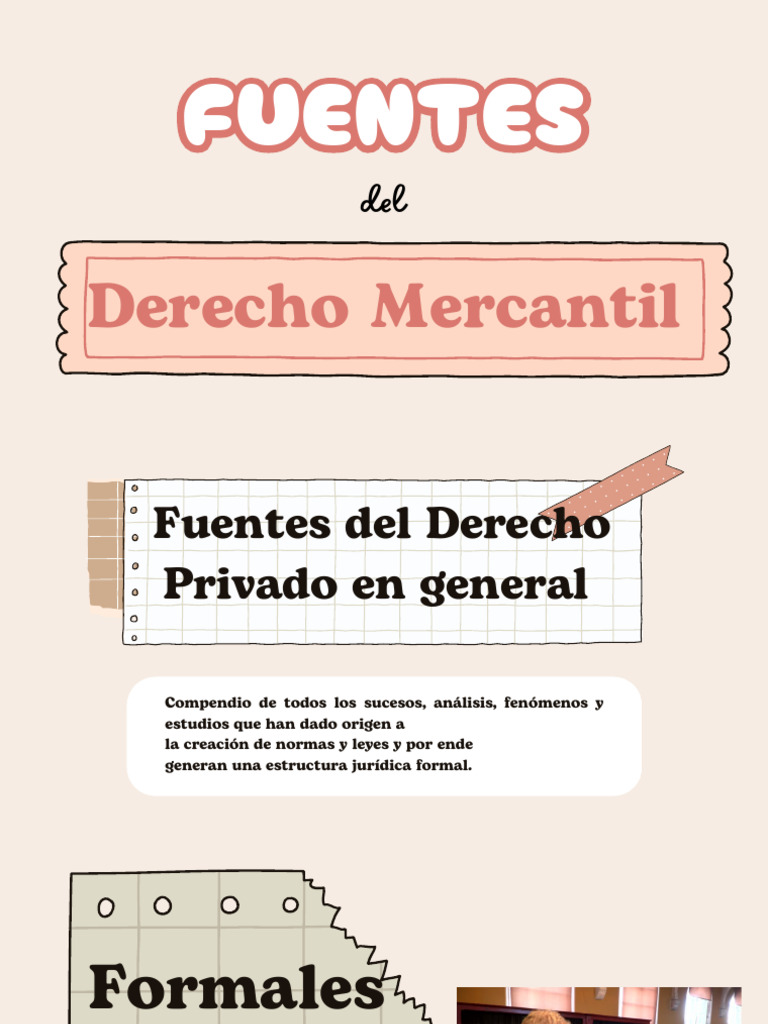 Fuentes del Derecho Mercantil en México | PDF | Fuentes del derecho ...