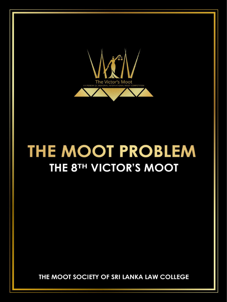 The Moot Problem of The 8th Victors Moot | PDF | Misrepresentation ...