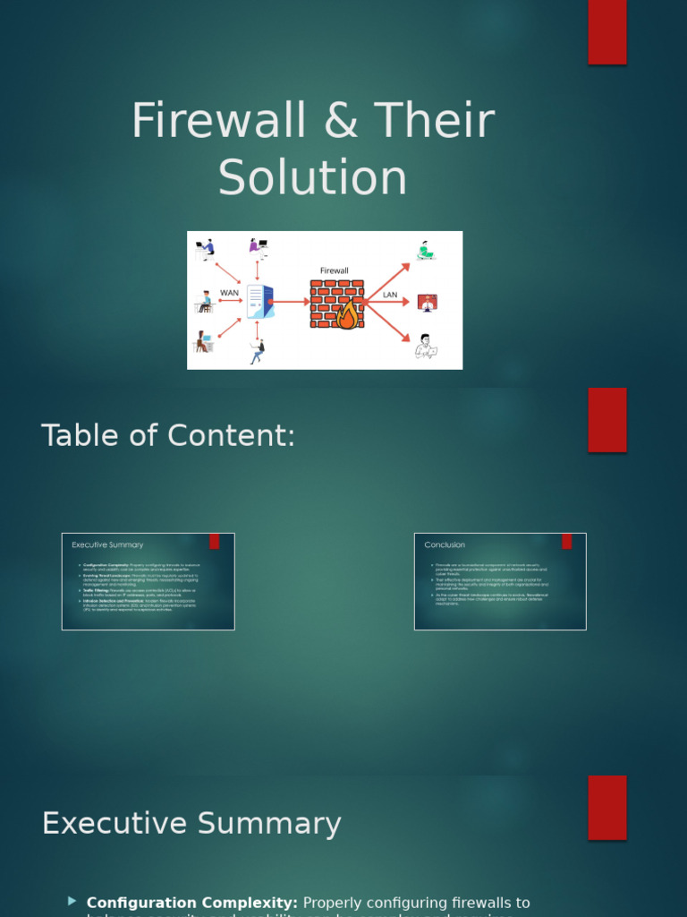 Firewall Management and Solutions Guide | PDF