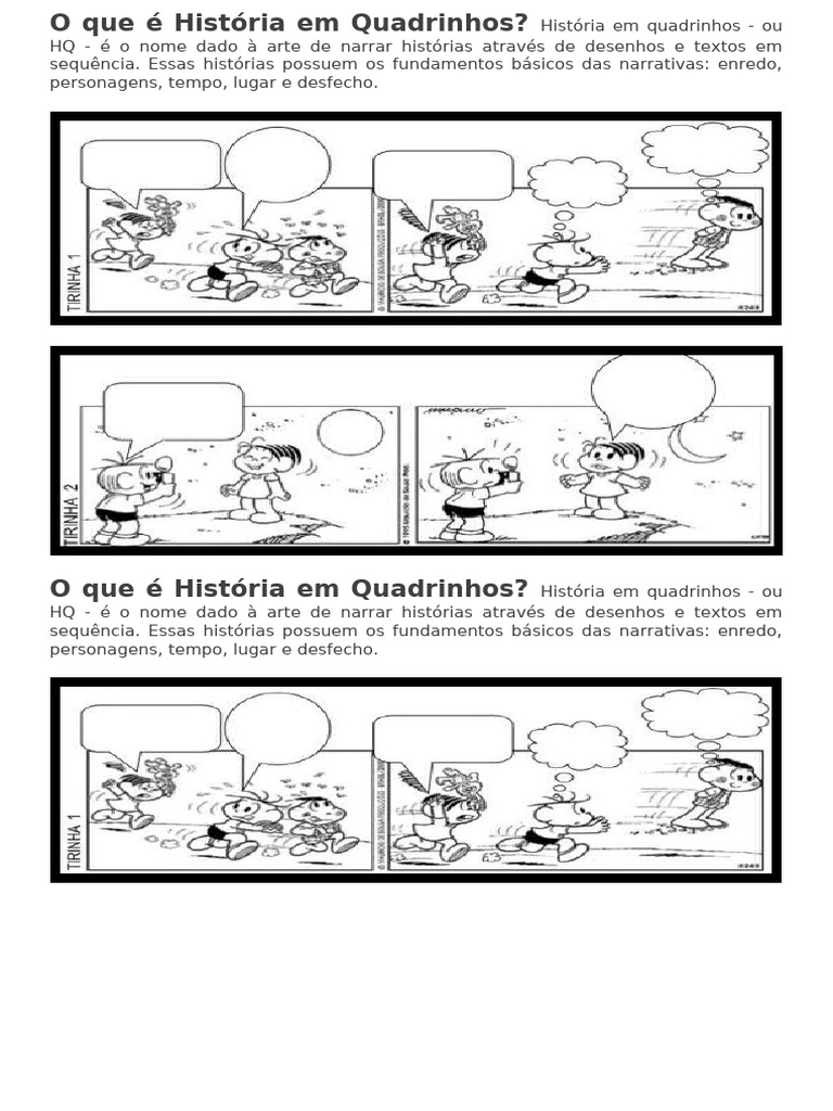 O que é História em Quadrinhos? | PDF