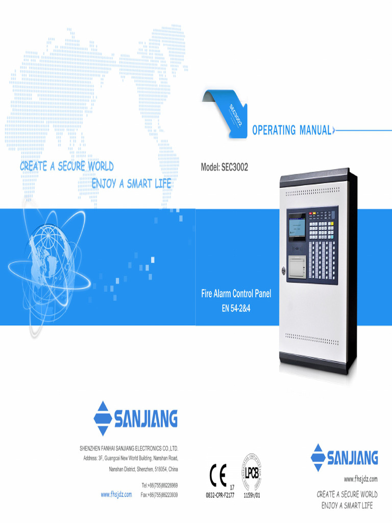 SEC3002 Fire Alarm Control Panel Guide | PDF | Computer Engineering ...