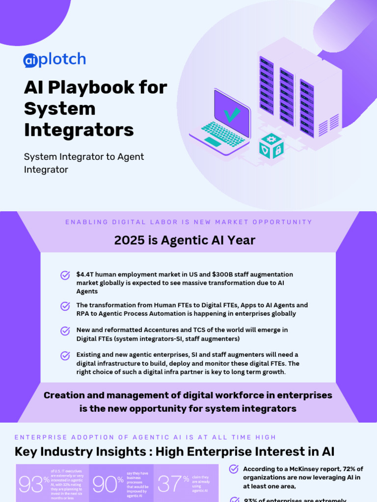 AI Playbook for System Integrators | PDF | Analytics | Artificial ...
