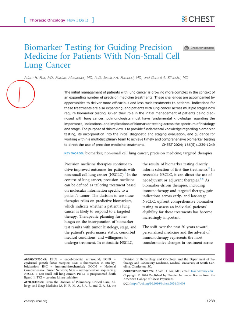 Biomarker Testing For Guiding Precision Medicine F - 241113 - 163228 ...