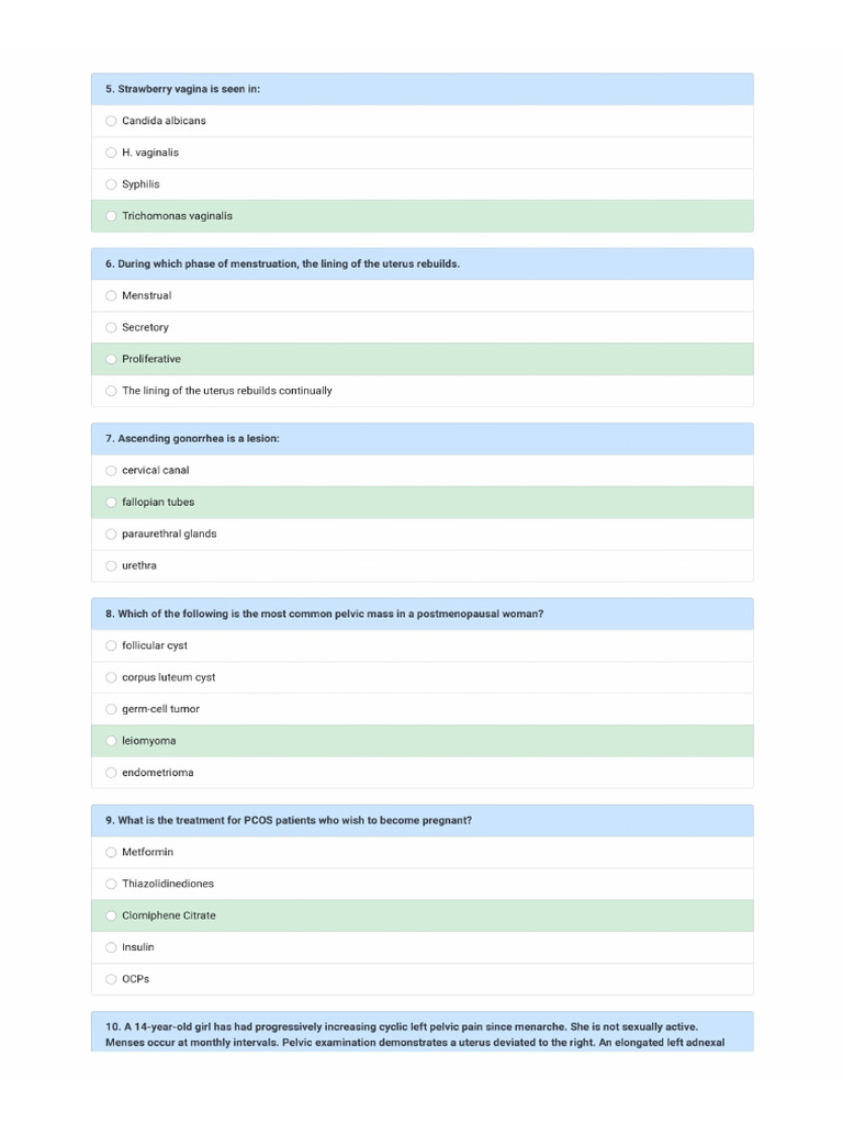 Gyne and Obs 2k23 | PDF