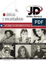 Cartel actividad "Mujeres Puertorriqueñas Destacadas"