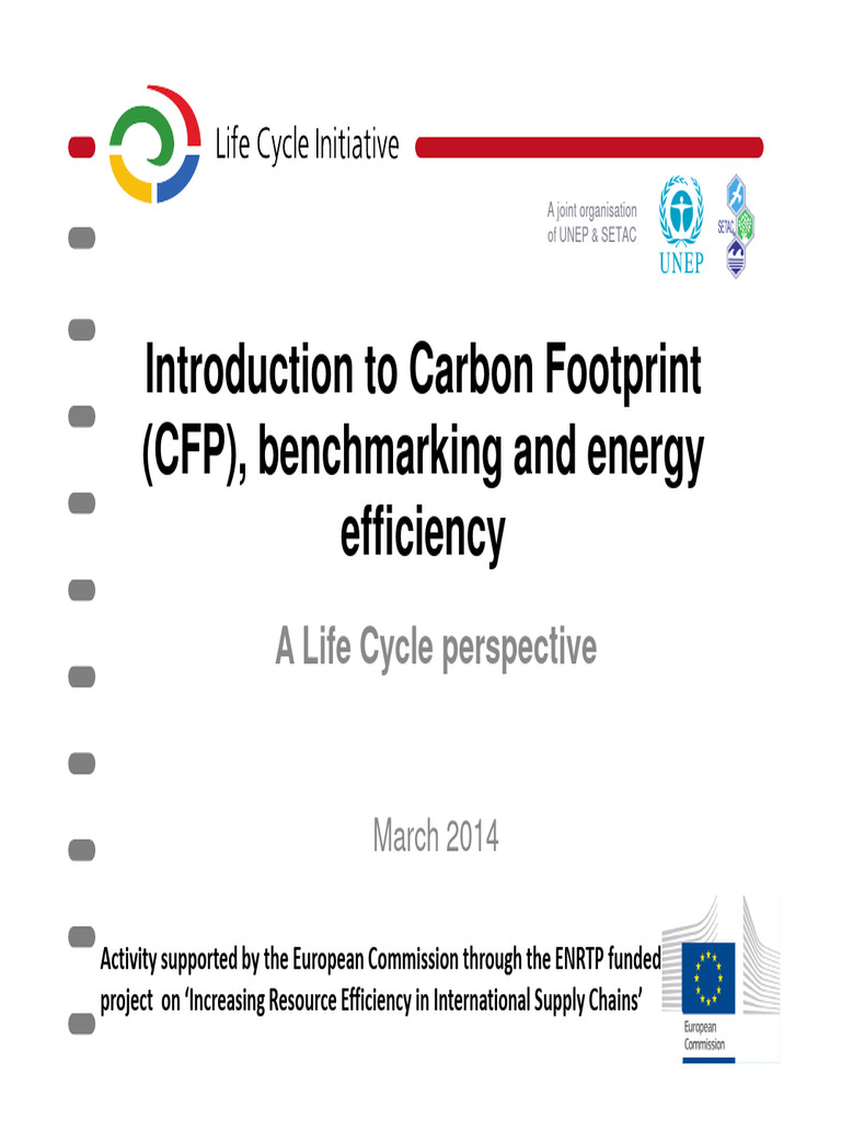 Carbon Footprint Training Overview | PDF | Life Cycle Assessment ...