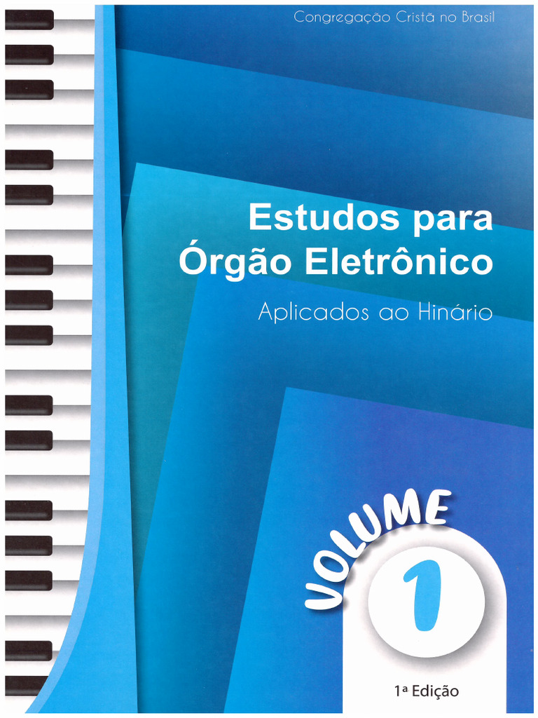 Estudo de Teclado: Volume 1 CCB | PDF