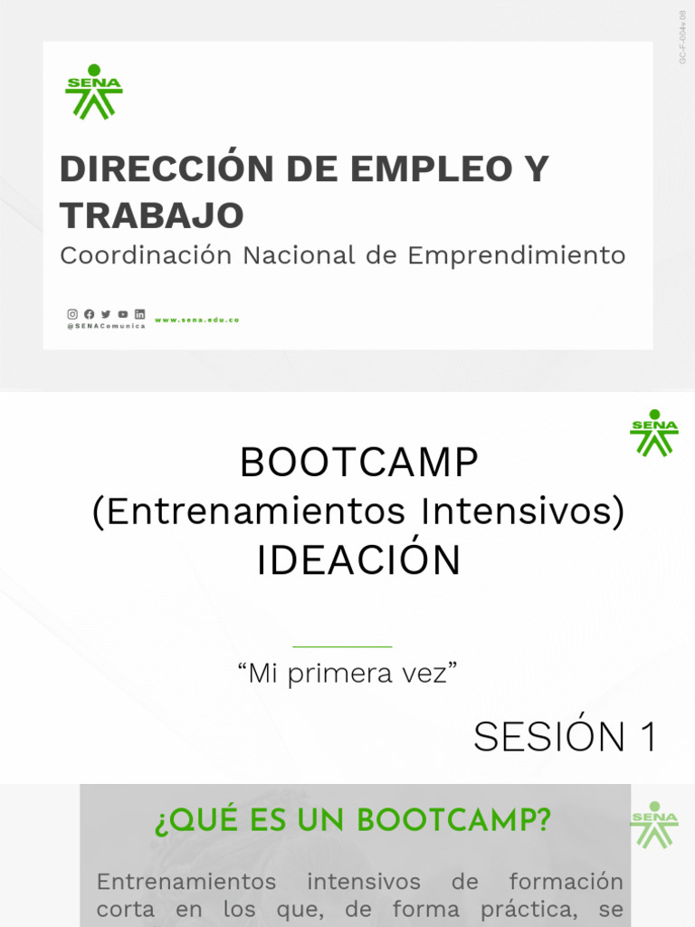 Bootcamp SENA: Ideación y Metodologías | PDF | El pensamiento de diseño ...