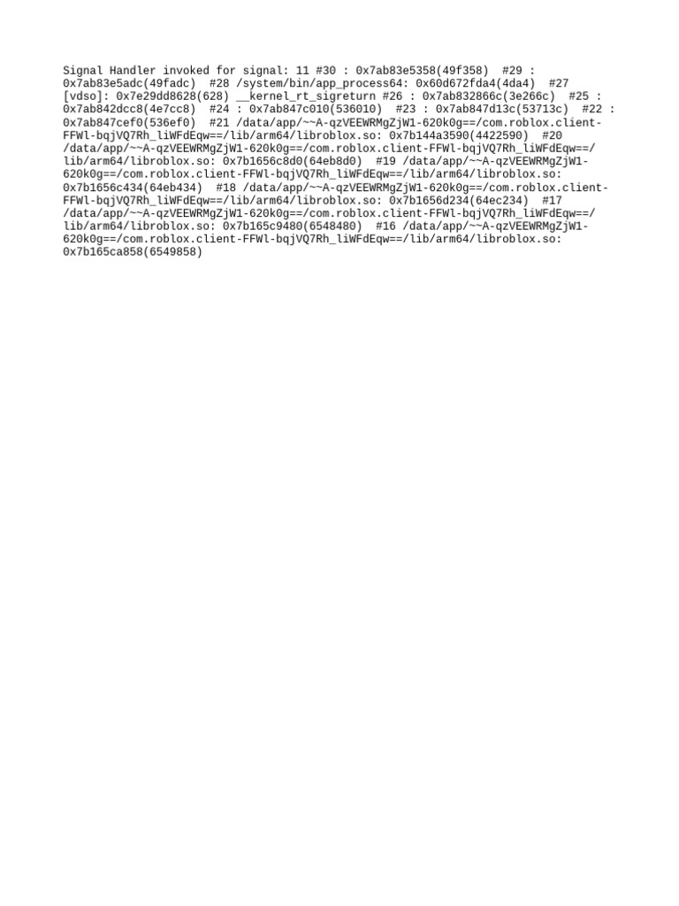 Crash Log | PDF