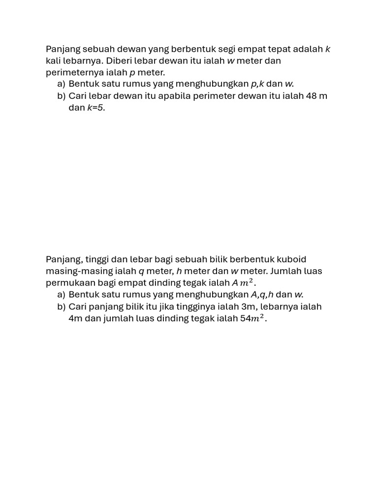 Latihan Math | PDF