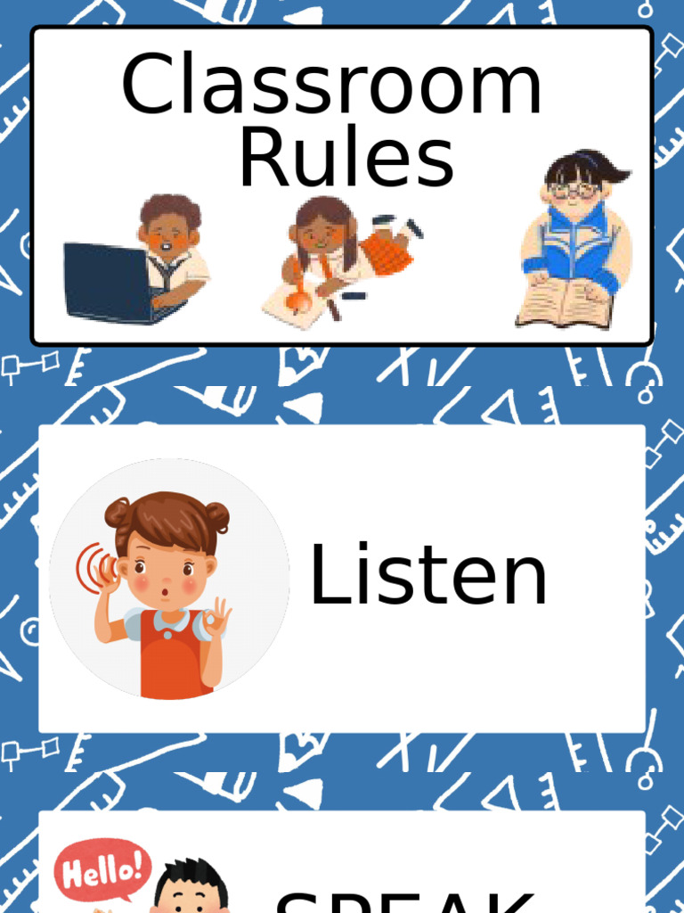 Classroom Rules | PDF