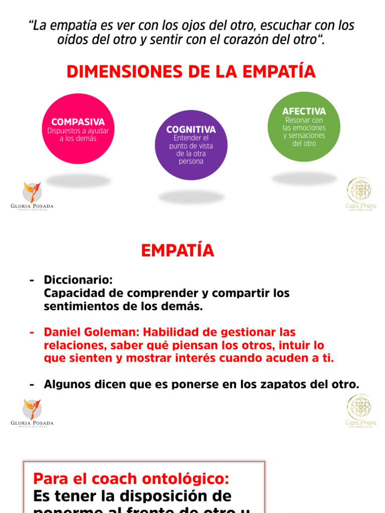 Dimensiones y Tipos de Empatía | PDF