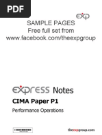 Download Cima p1 2012 Notes by The ExP Group SN83817630 doc pdf
