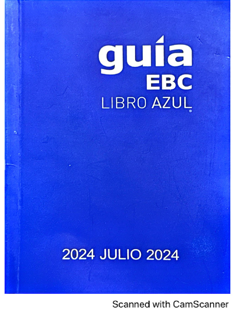 Libro Azul Julio 24 | PDF
