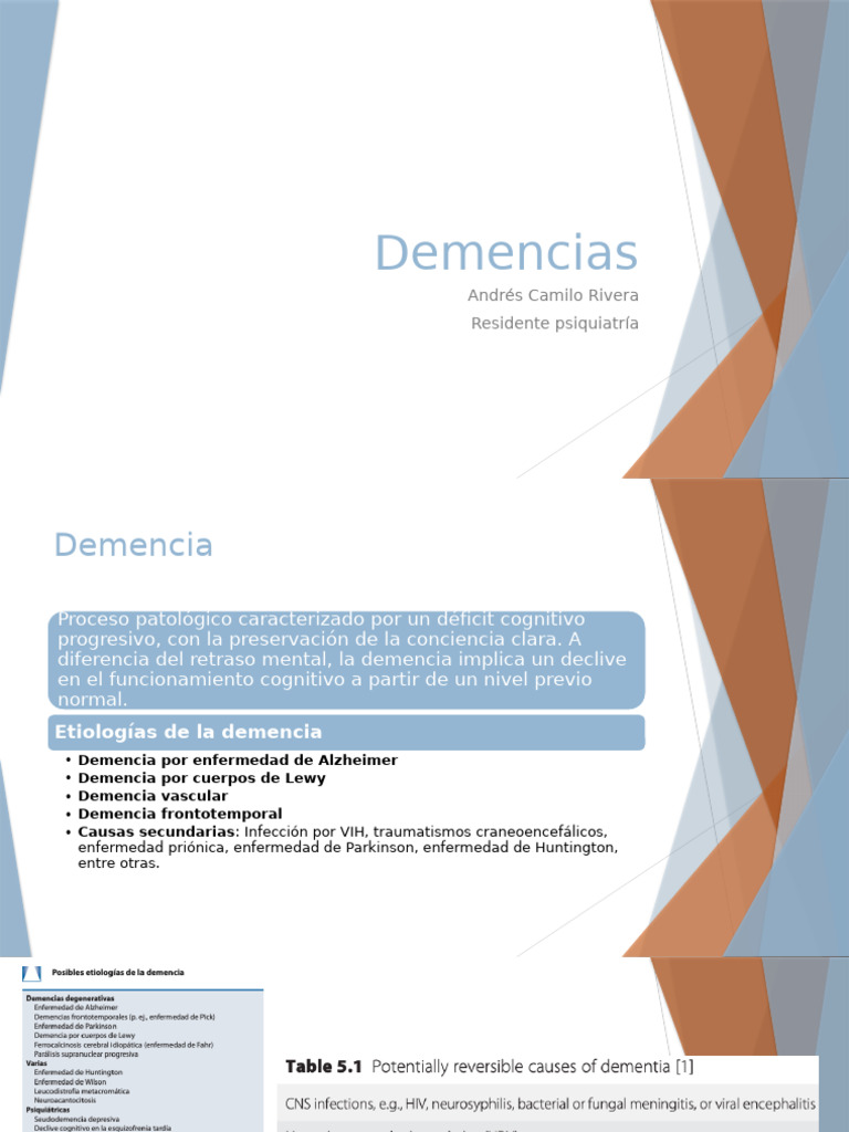 Demencia | PDF | Demencia | Enfermedad de Alzheimer