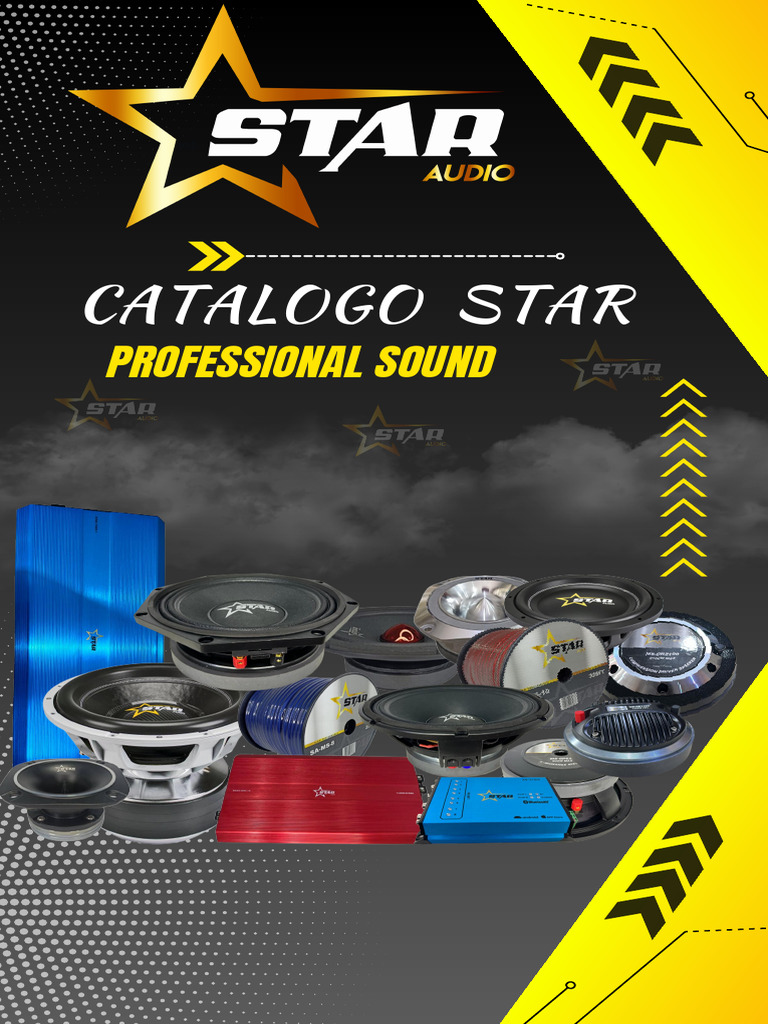 Catálogo de Productos Star Audio | PDF | Diodo emisor de luz | Rojo