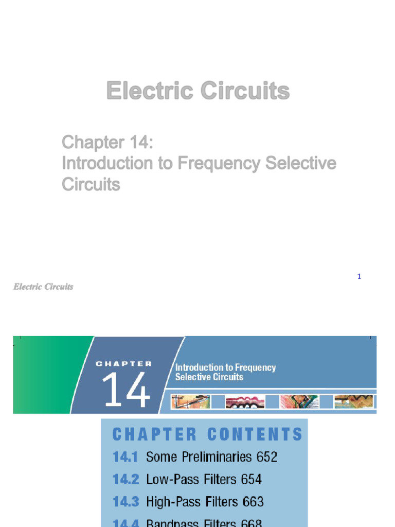 Frequency Selective Circuits Explained | PDF | Electrical Impedance ...