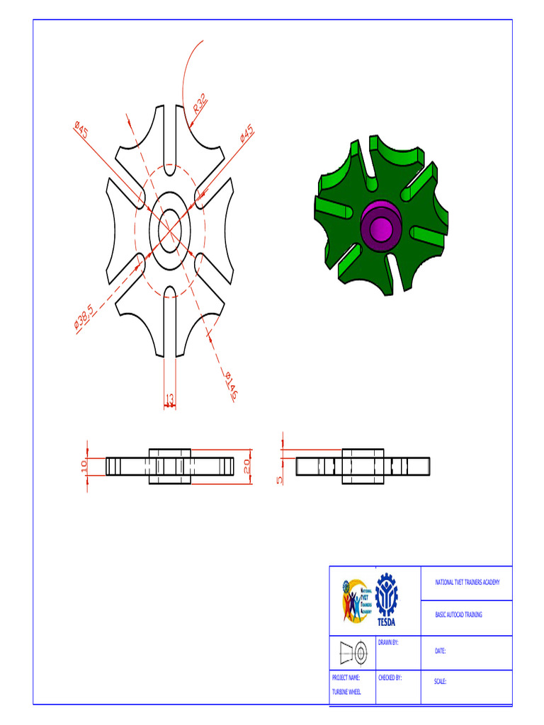 Basic AutoCAD Training for TVET Trainers | PDF