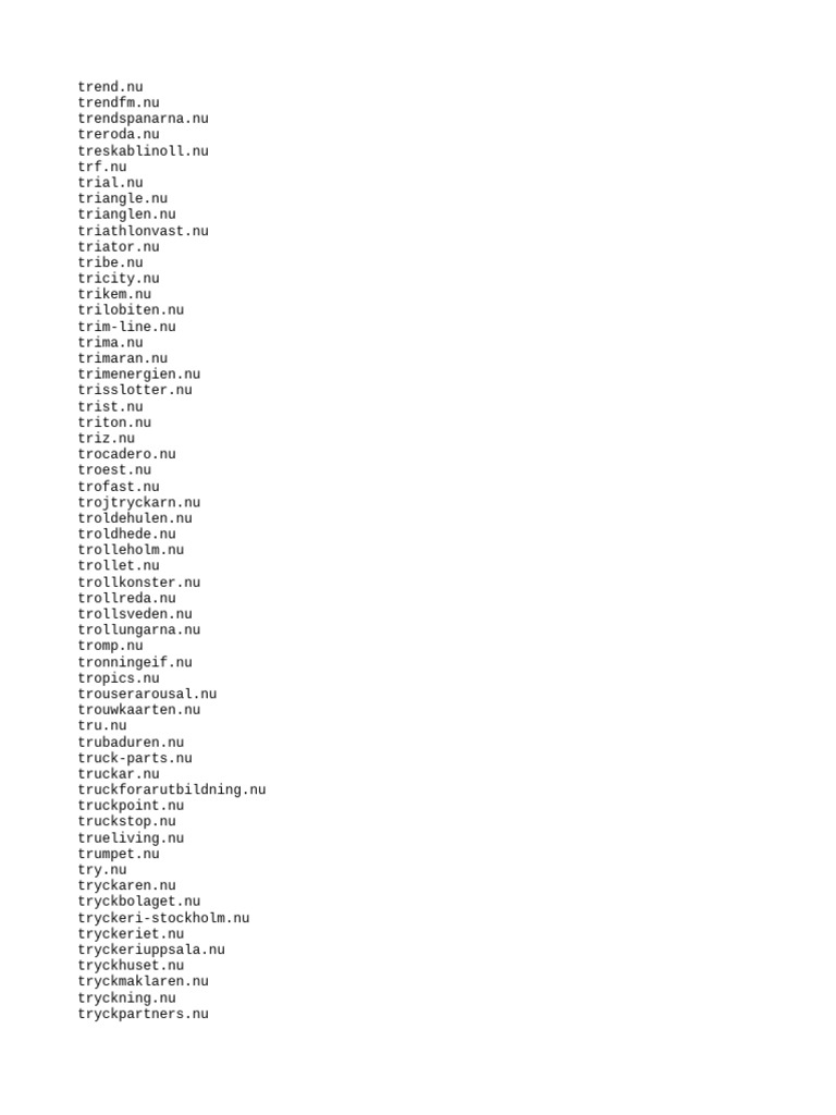 Ny List | PDF