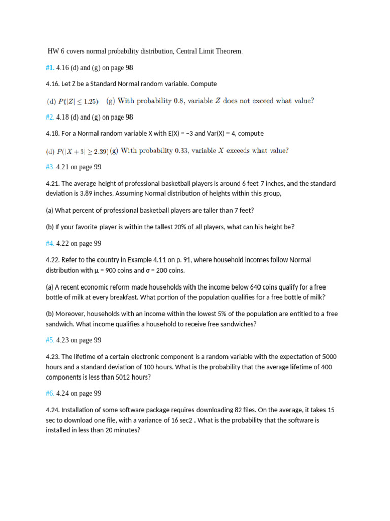 Image Size Probability Analysis | PDF | Normal Distribution | Probability