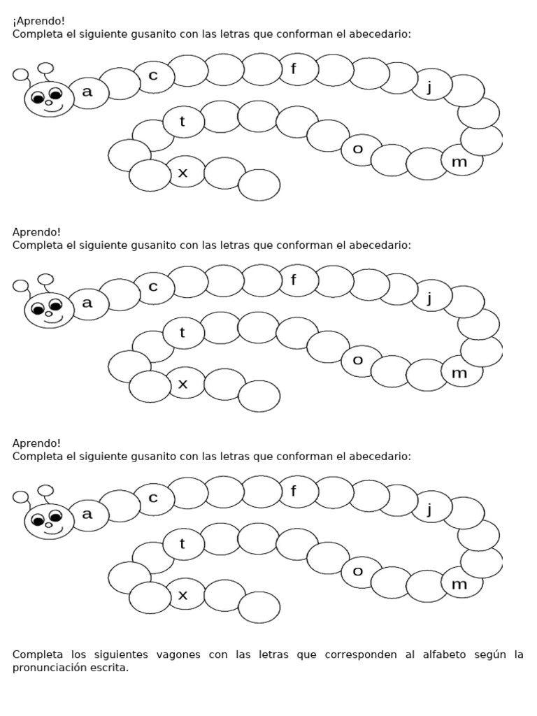 Evaluación del Abecedario Primero | PDF | Alfabeto | Codificación de ...