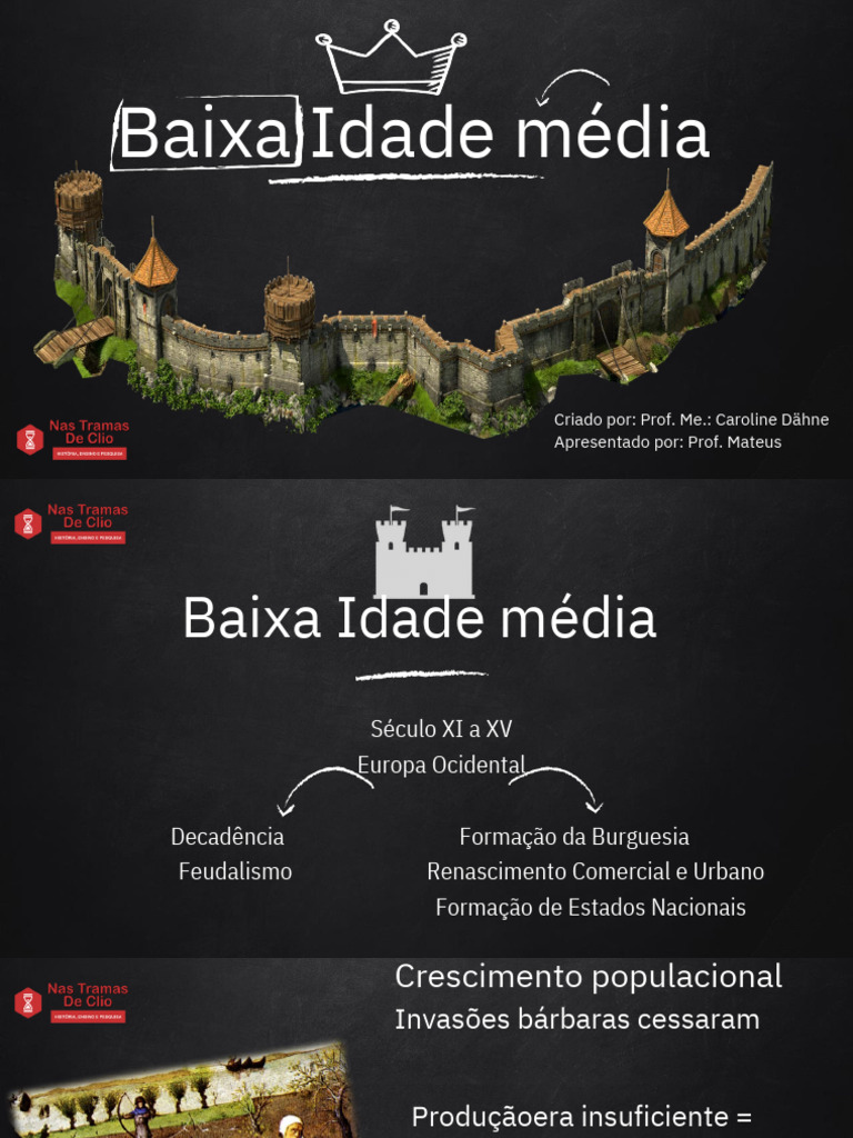 Transformações na Baixa Idade Média | PDF | Feudalismo | Cruzadas