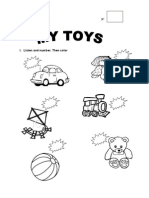 Toys Worksheet