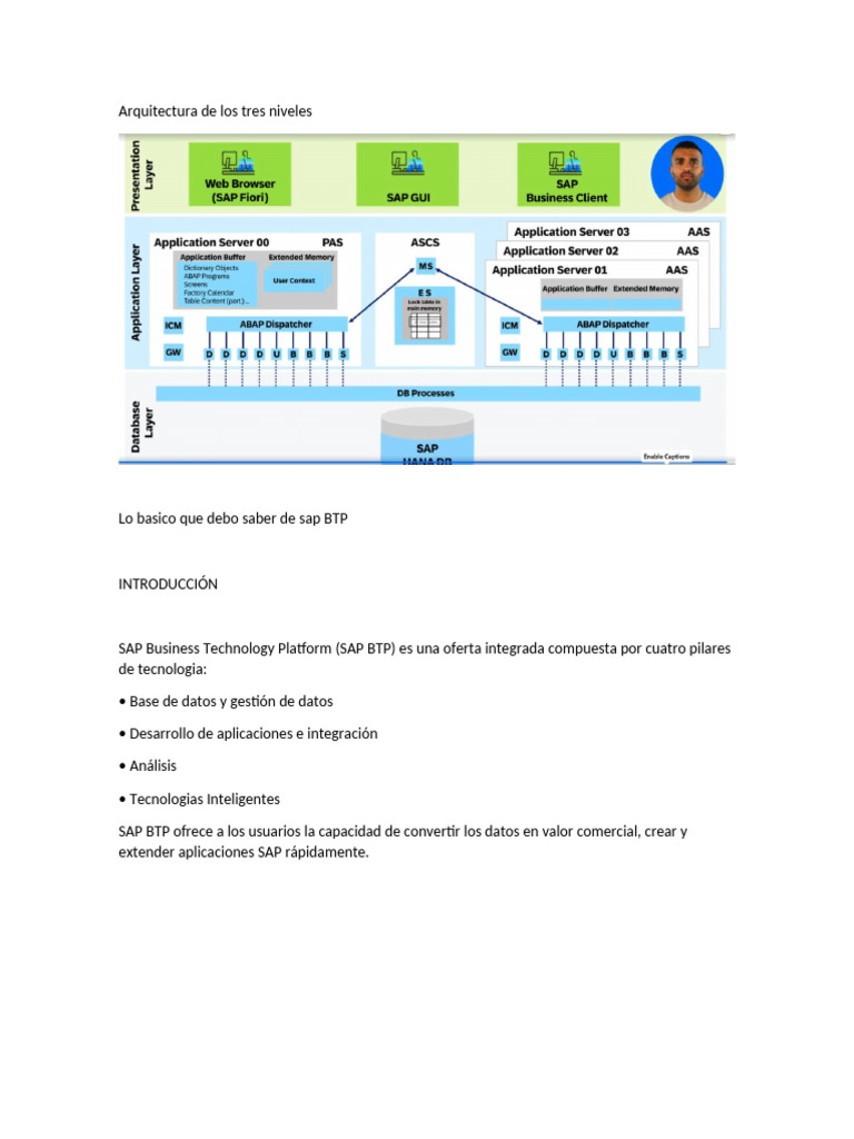 Introducción a SAP BTP: Conceptos Clave | PDF | Computación en la nube ...