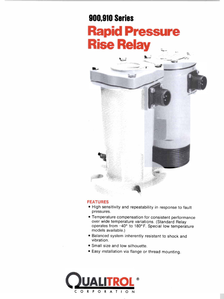 900-910 Rapid Pres Rise Rel | PDF