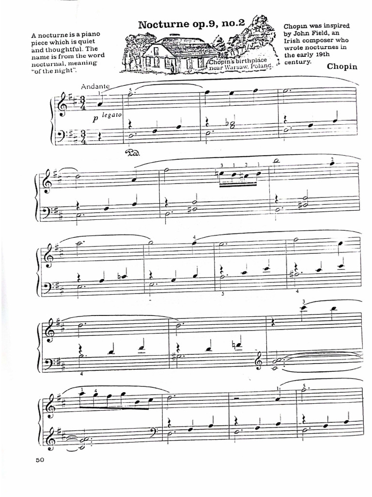 Nocturne Opus. 9 No 02 - Chopin | PDF