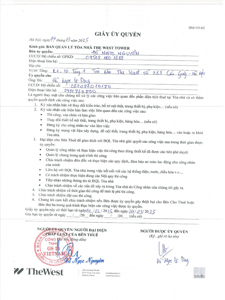 ĐKTC GS25. | PDF
